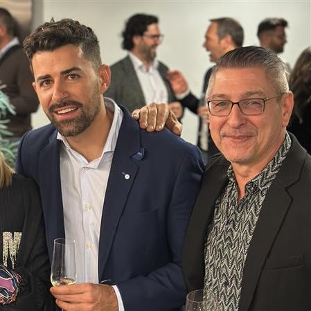 Antonio Gijón con alumno